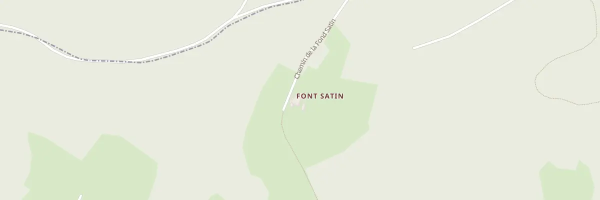 Plan du 5562 Che de la Fond Satin à Saint-Forgeux