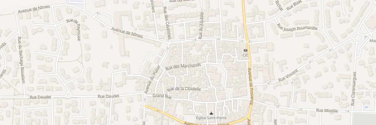 Plan du 9 Rue des Marchands à Marguerittes