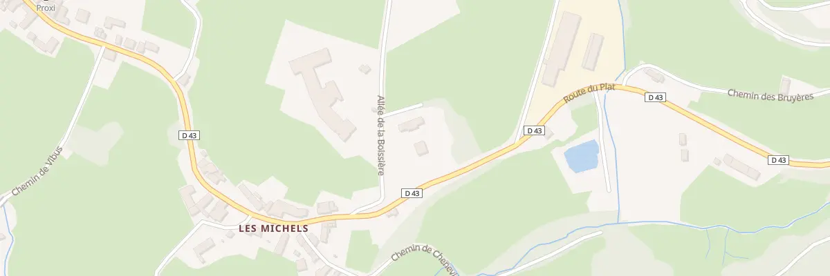Plan du 399 All de la Boissière à Saint-Igny-de-Vers