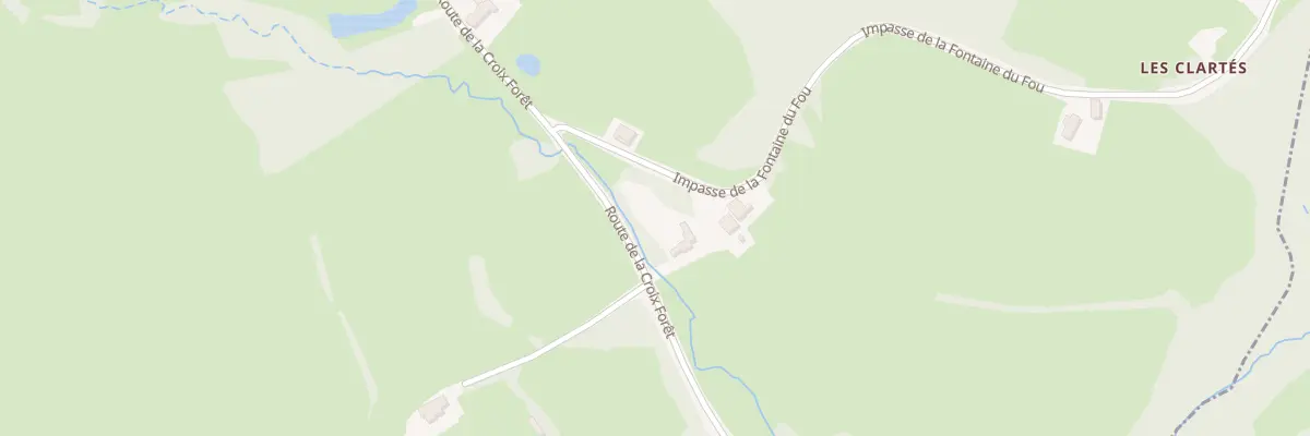 Plan du 17 Rte de la Croix Foret à Antully
