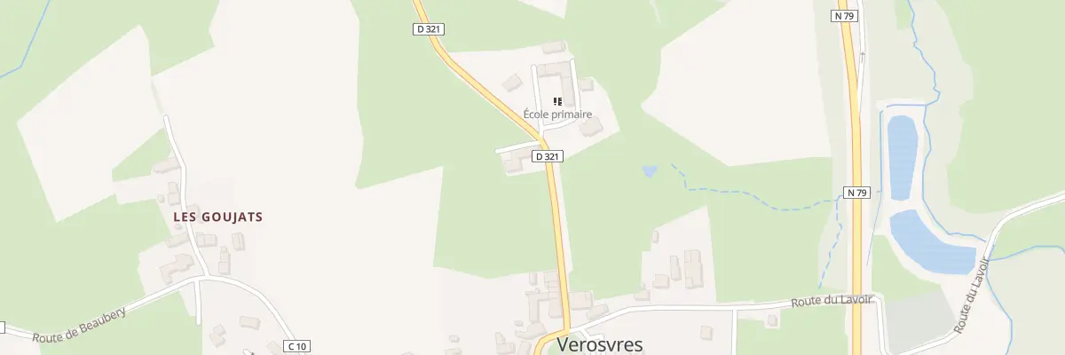 Plan du 157 Rte des Écoliers à Verosvres