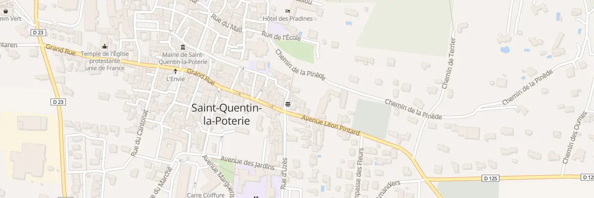Plan du 7 Pl du Fournalin à Saint-Quentin-la-Poterie