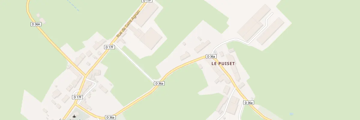 Plan du 3 Rue Saint Etienne à Magnien