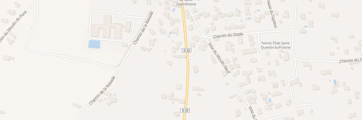 Plan du 440 Rte d’Uzès à Saint-Quentin-la-Poterie