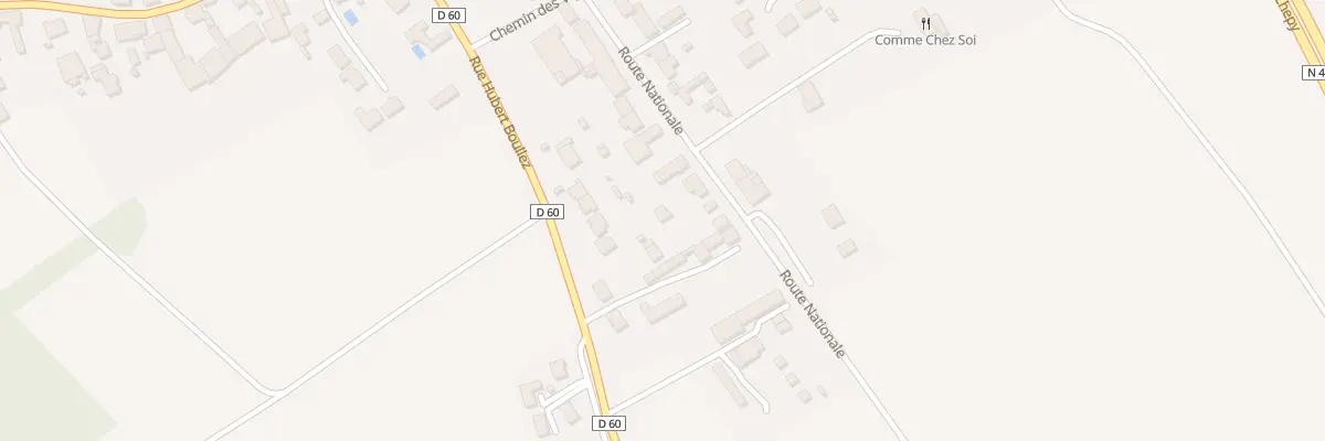 Plan du 26B Rte Nationale à Chepy