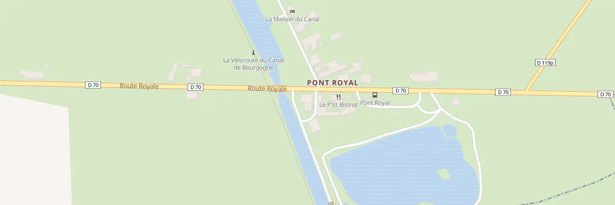 Plan du 11 Rte Royale à Clamerey
