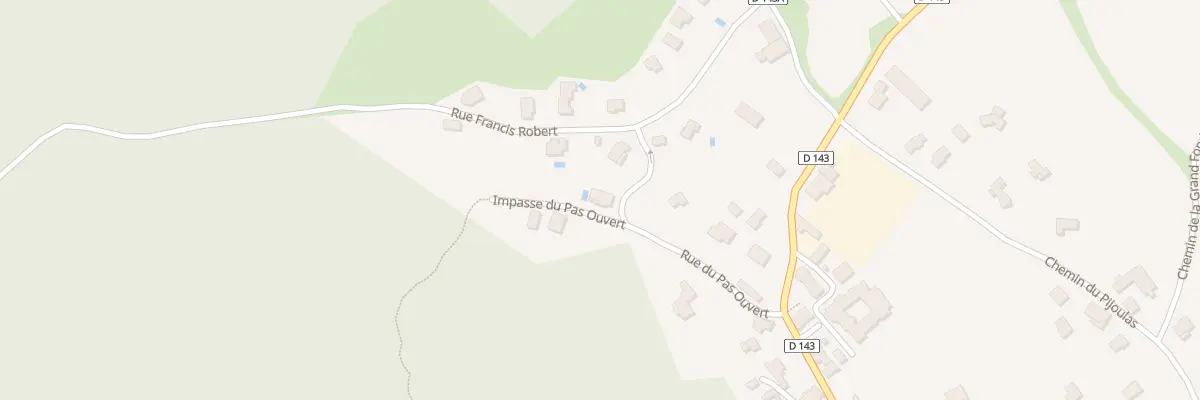 Plan du 171 Rue du Pas Ouvert à Verfeuil