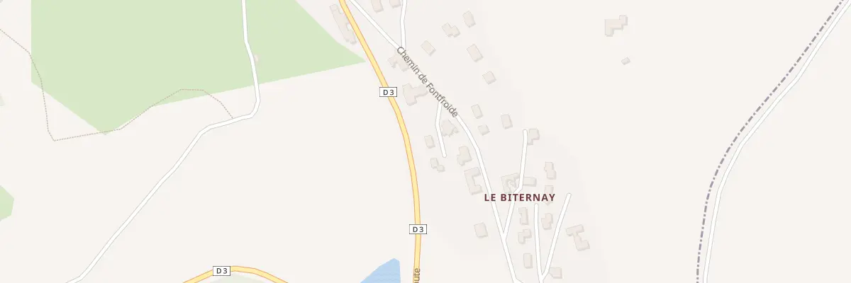 Plan du 48 Lot des Gageres à Grammond