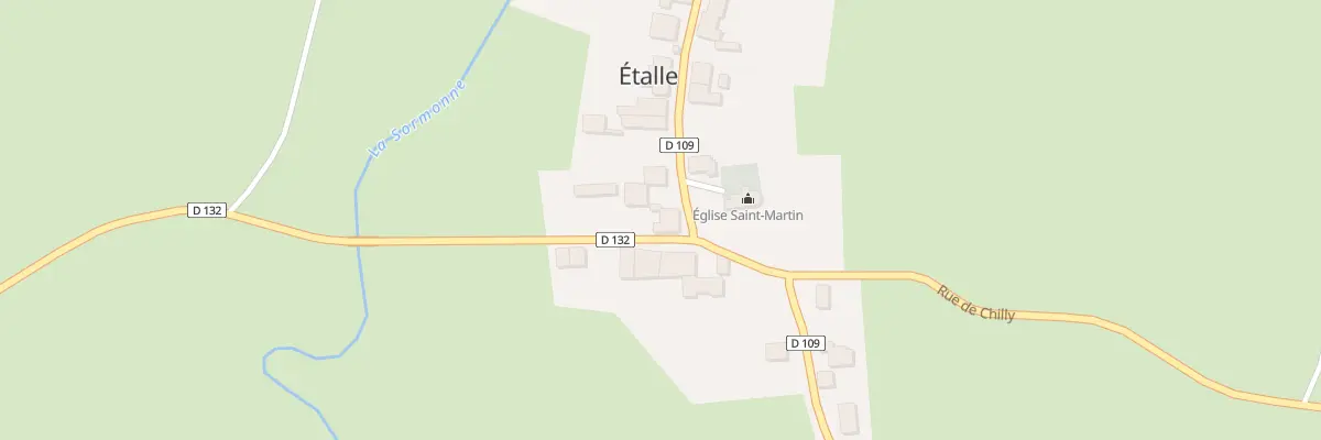 Plan du 1 Gr Grand Rue à Étalle