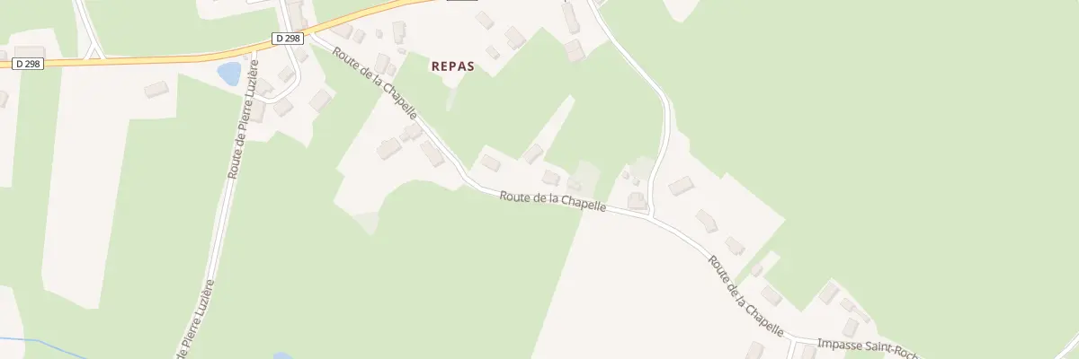 Plan du 19 Rte de la Chapelle à Auxy