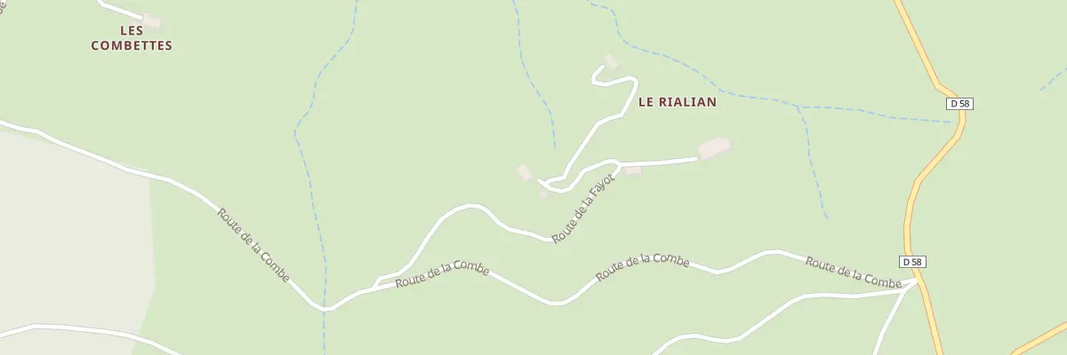 Plan du 5100 Le Rialian à Issamoulenc
