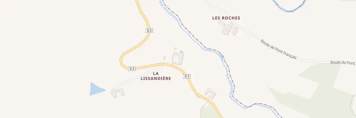 Plan du 455 Rte de Saint Etienne à Saint-Denis-sur-Coise
