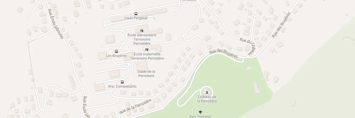 Plan du 16 Rue de la Perrotière à Saint-Étienne