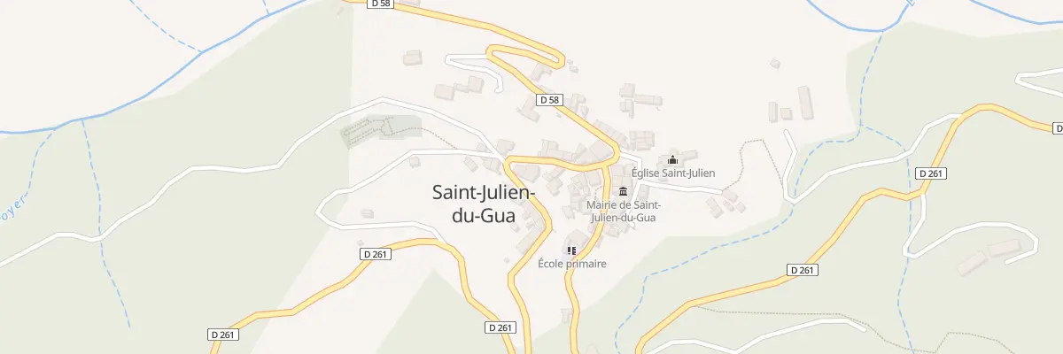 Plan du 5066 Le Village à Saint-Julien-du-Gua