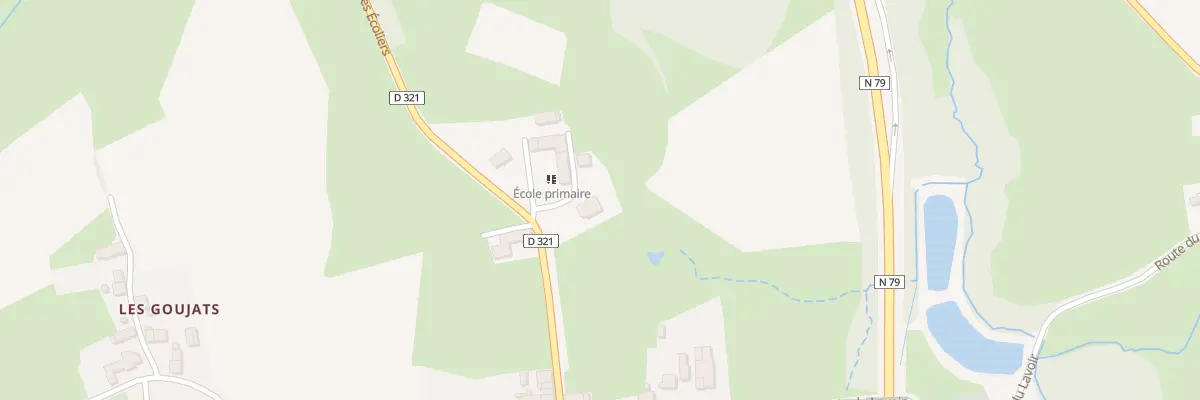 Plan du 164 Rte des Écoliers à Verosvres