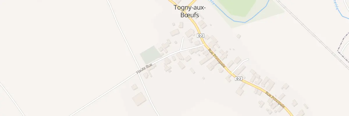 Plan du 11 Rue Haute Rue à Togny-aux-Bœufs