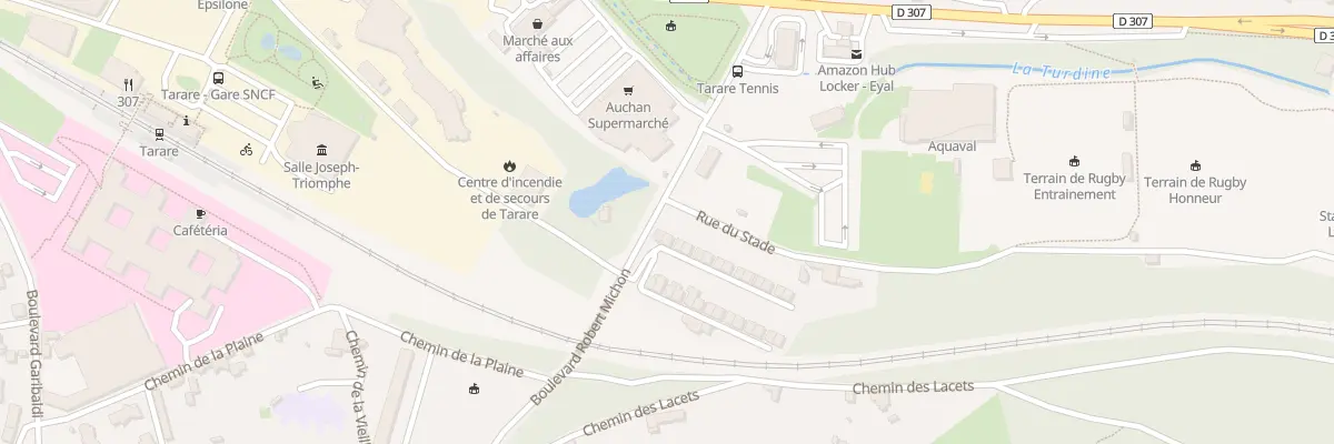 Plan du 22 Imp DES TISSEURS à Tarare