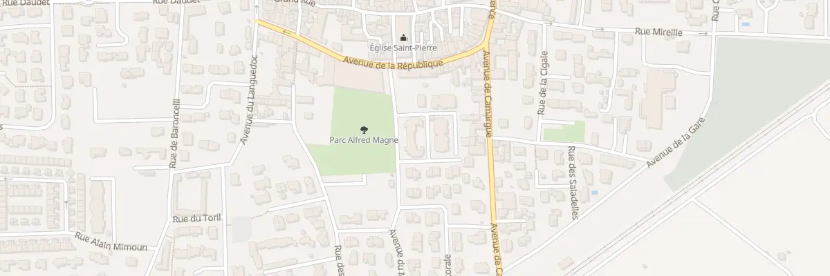Plan du 2 Rue des Genets à Marguerittes
