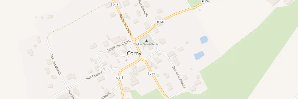Plan du 2 Rue des Lauriers à Corny-Machéroménil