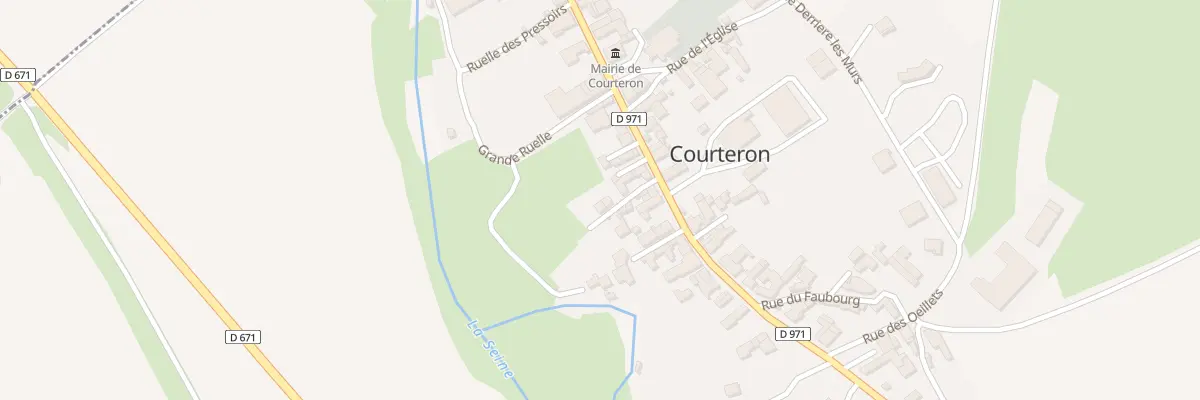 Plan du 4 Rle des Brouillards à Courteron