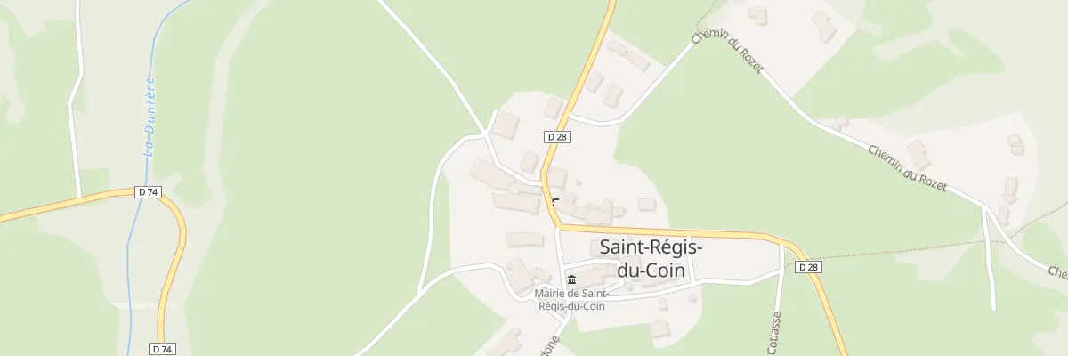 Plan du 5169 Le Bourg à Saint-Régis-du-Coin