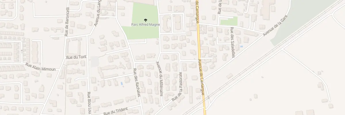 Plan du 6 Rue de la Pastorale à Marguerittes