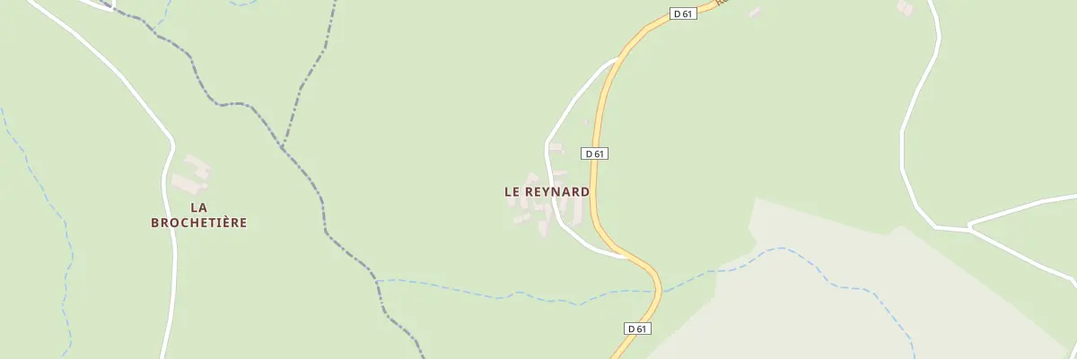 Plan du 130 Pas du Reynard à Aveize