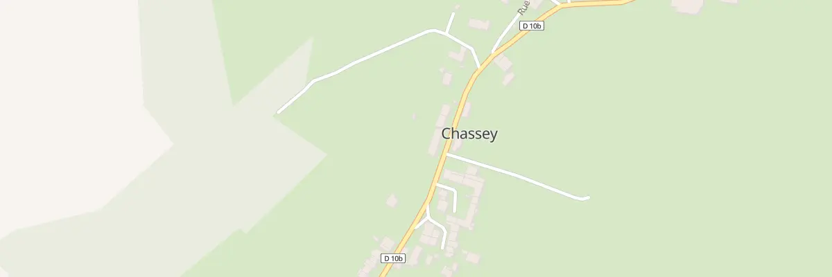Plan du 8 Rue Haute du Moulin à Chassey