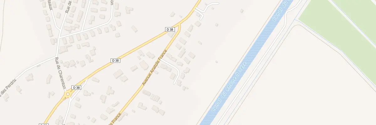 Plan du 9048 Rte de Beaucaire à Saint-Gilles