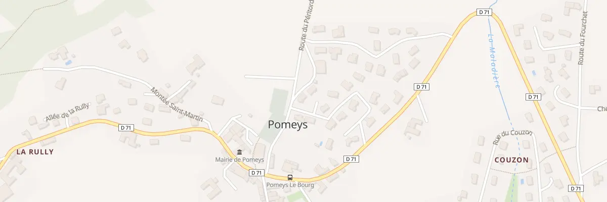 Plan du 57 Rue du Serpolet à Pomeys