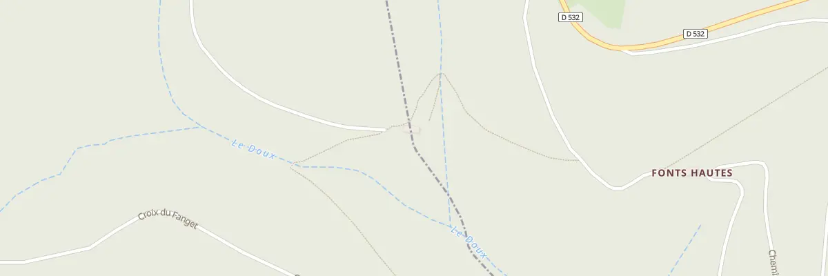 Plan du 5001 Gaschon à Saint-Bonnet-le-Froid