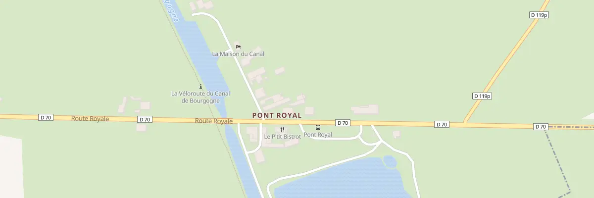Plan du 10 Rte Royale à Clamerey