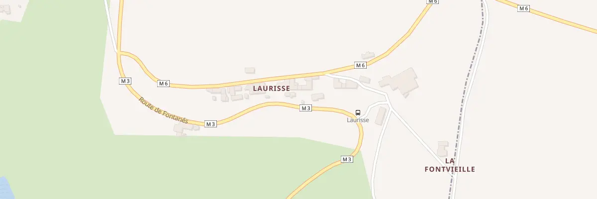 Plan du 795 Rte de Sorbiers à Fontanès