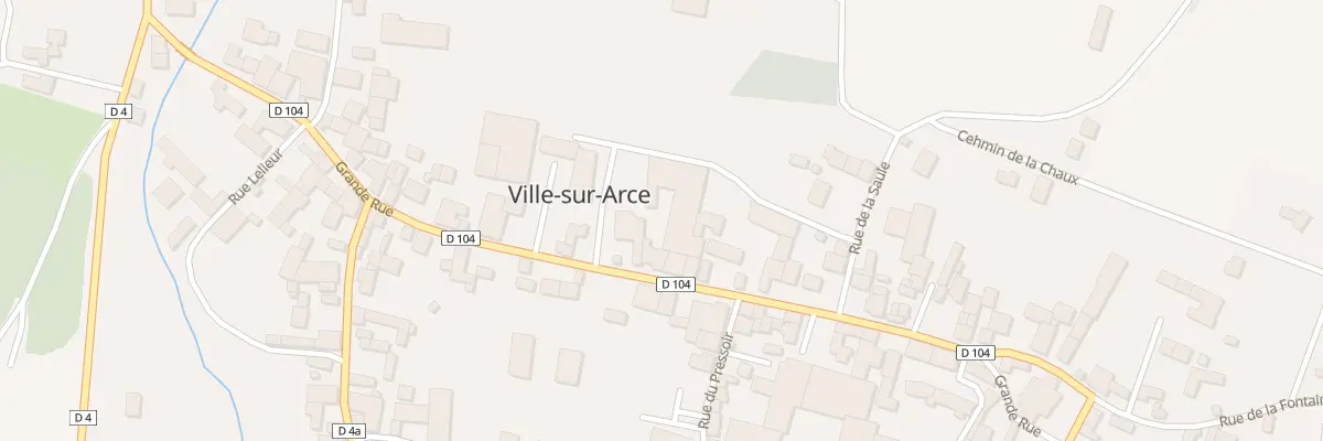 Plan du 24B Gr Grande Rue à Ville-sur-Arce