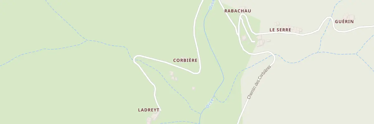 Plan du 5114 Corbiere à Gourdon