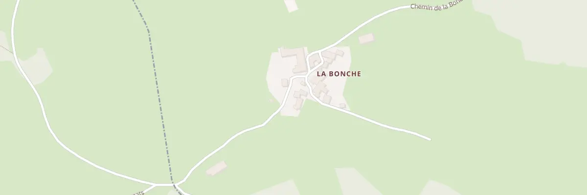 Plan du 5118 La Bonche à Saint-Régis-du-Coin