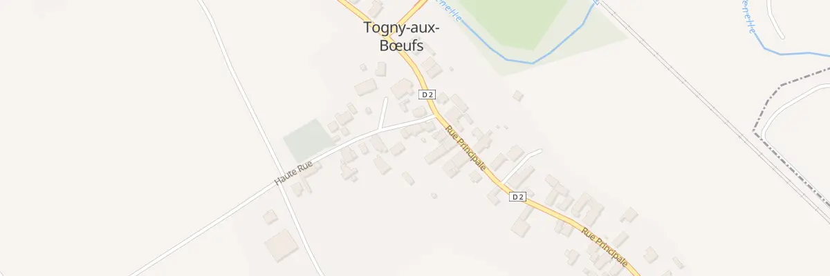 Plan du 3 Rue Haute Rue à Togny-aux-Bœufs