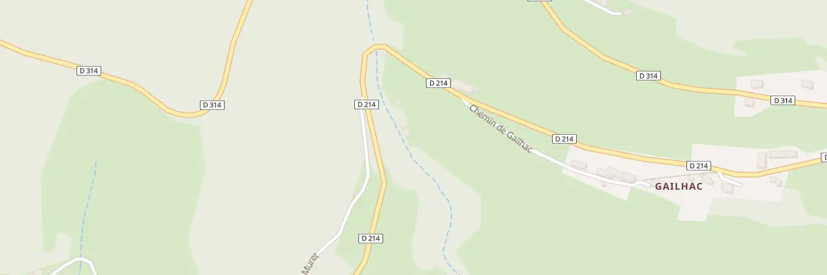 Plan du 150 Che de Gailhac à Rochepaule