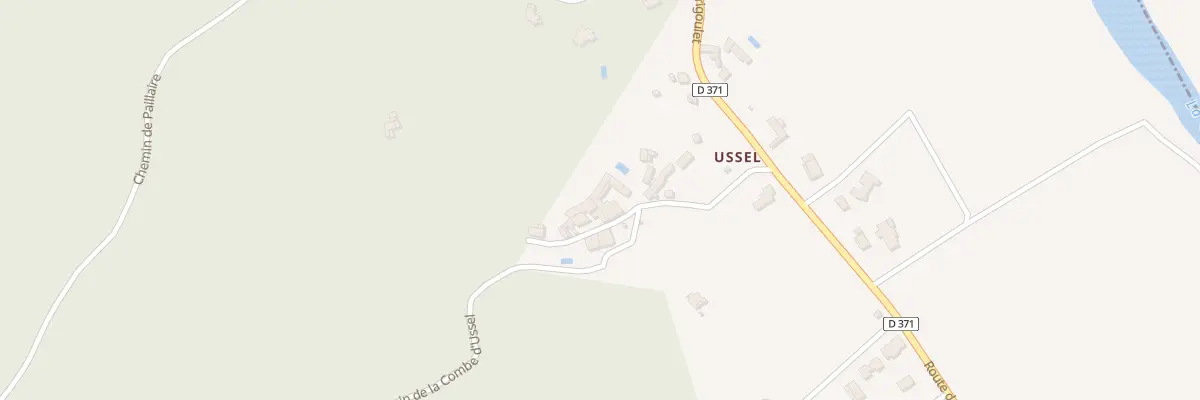 Plan du 5298 Ussel à Goudargues