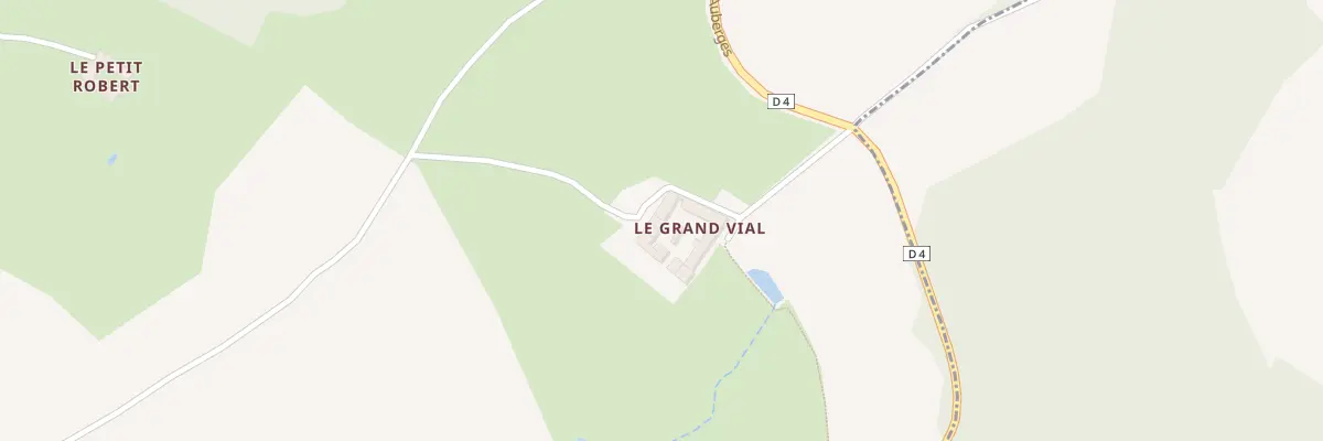 Plan du 205 Che du Grand Vial à Saint-Clément-les-Places