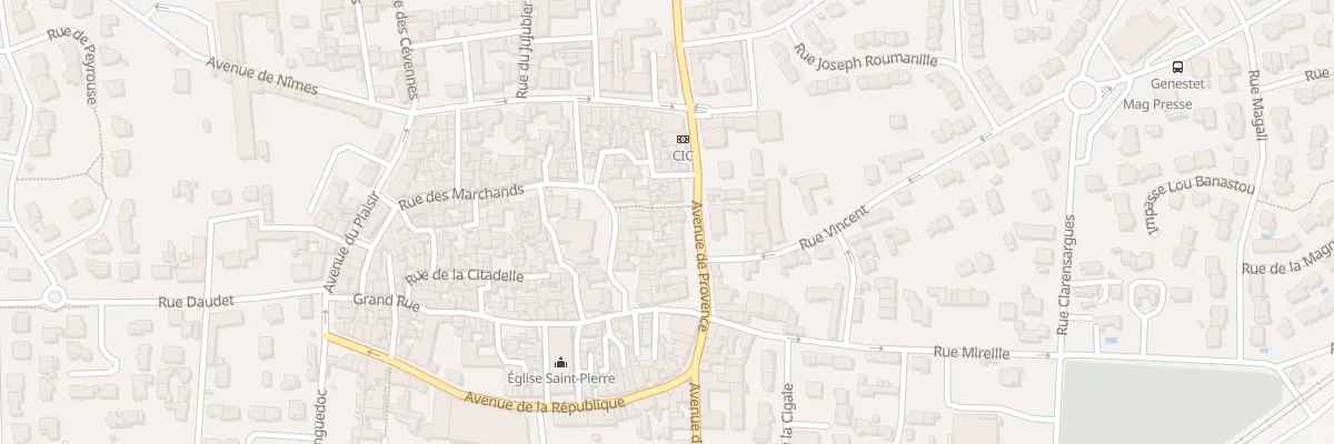 Plan du 21 Av de Provence à Marguerittes