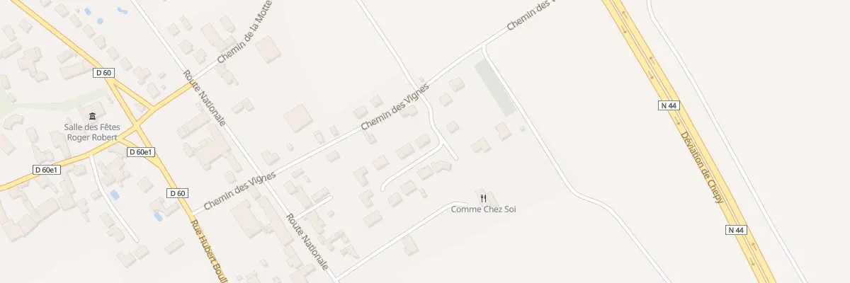 Plan du 5408 Imp de la Saussaie à Chepy