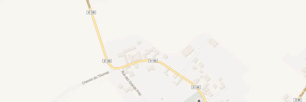 Plan du 5 Rue Saint Martin à Précy-Saint-Martin