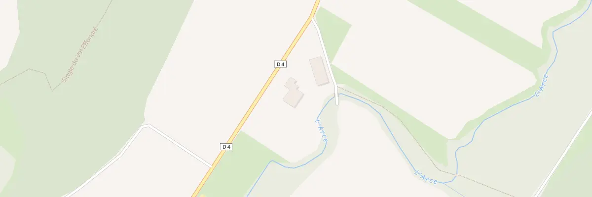 Plan du 5000F La Saute à Ville-sur-Arce