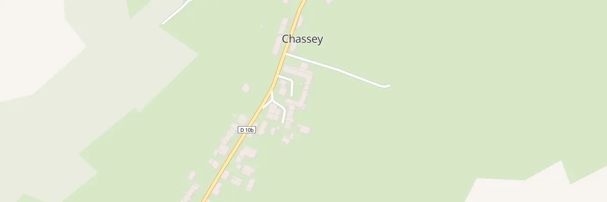 Plan du 3 Cour du Château à Chassey