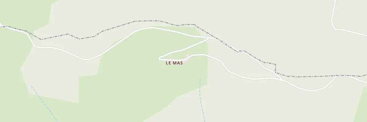 Plan du 695 Che du Mas à Saint-Michel-d’Aurance