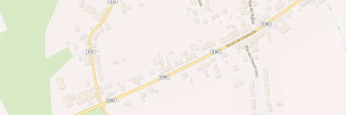 Plan du 17 Rte de Charleville à Novy-Chevrières
