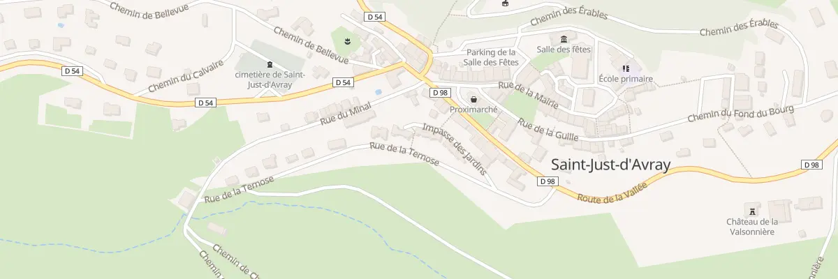 Plan du 113 Imp des Jardins à Saint-Just-d’Avray