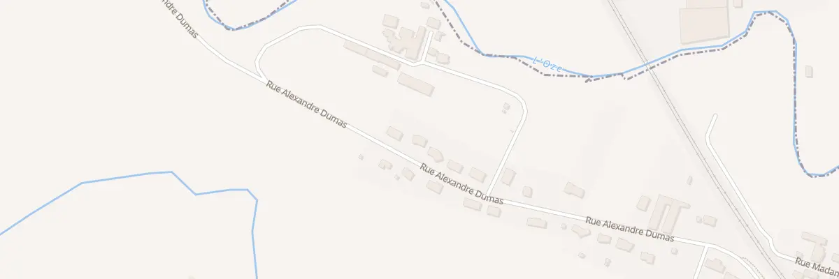 Plan du 40 Rue Alexandre Dumas à Venarey-les-Laumes