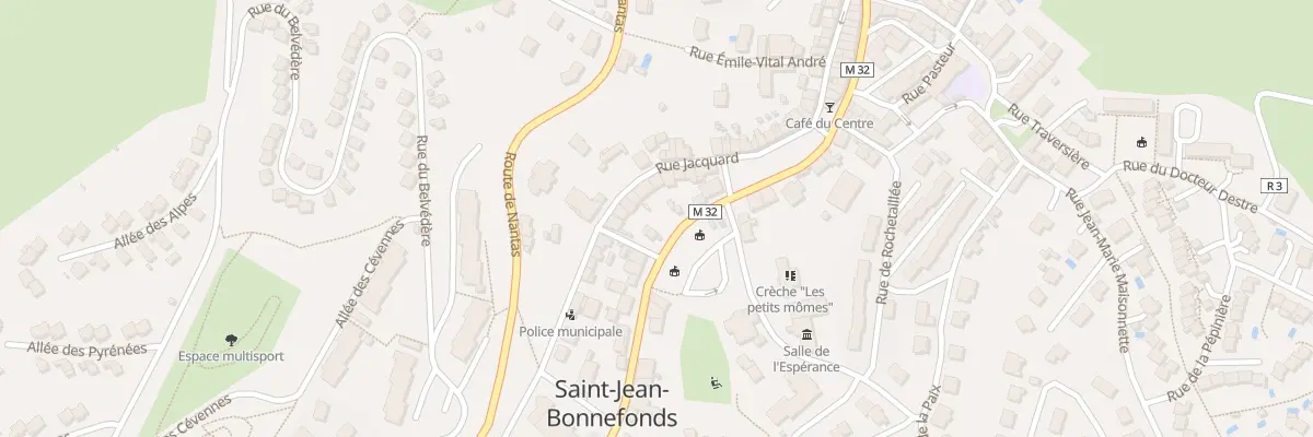 Plan du 31 Rue Jacquard à Saint-Jean-Bonnefonds